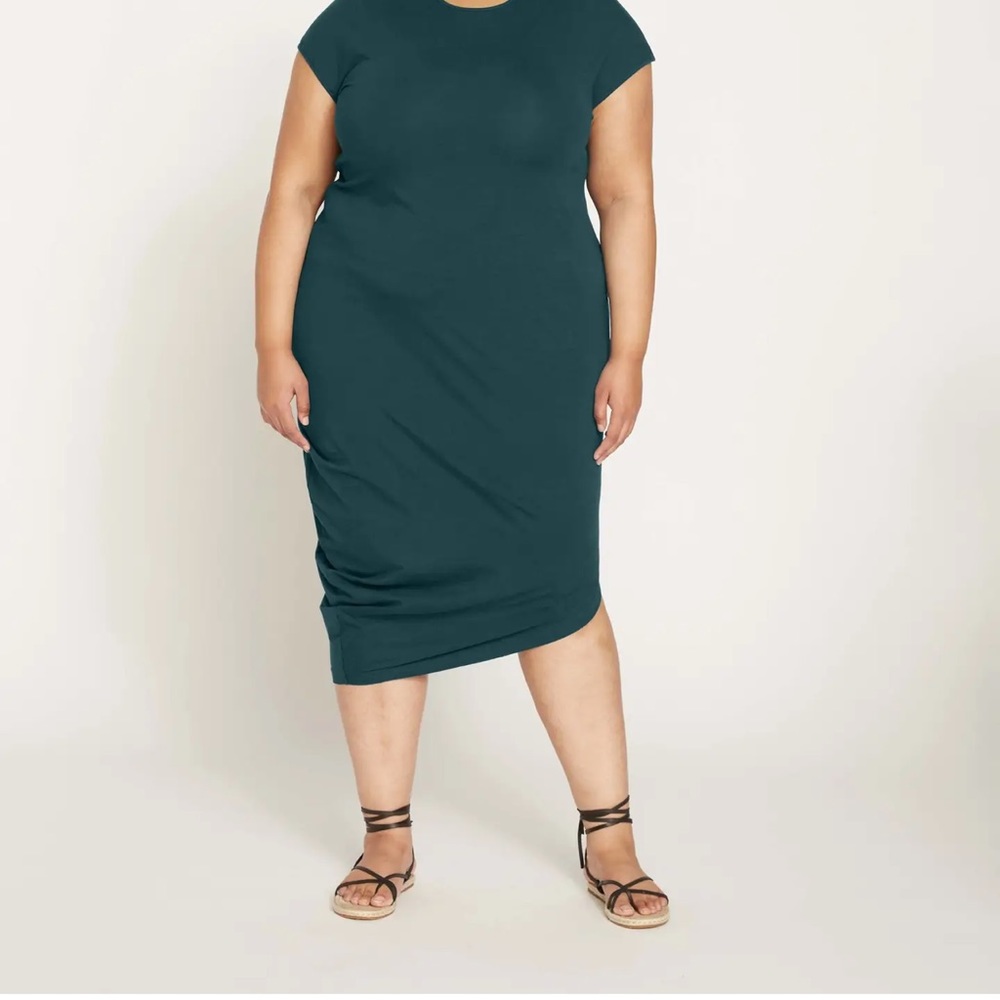 Universal Standard Geneva dress, forest green